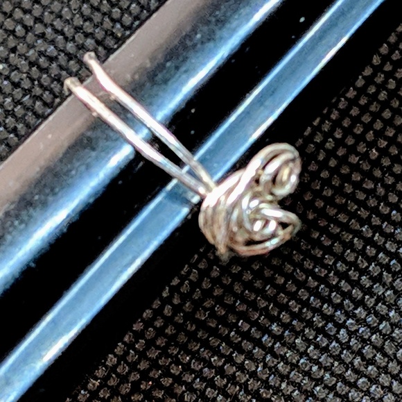 Handcrafted Sterling Silver Knot Ring Size 6.5 - Picture 8 of 8